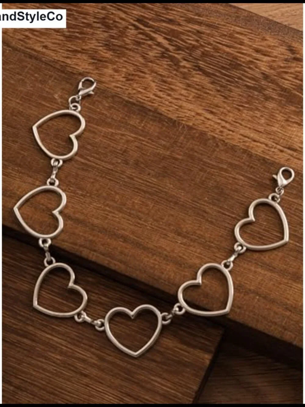 Vintage Heart Bag Chain, Gothic Charms, Zinc Alloy, 12
